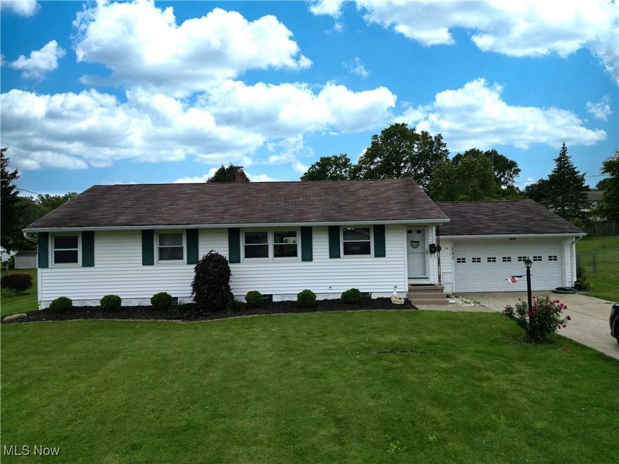 Welcome to 843 E Bank Street, Ashland!  This inviting 3 bedroom, 2 bath Ranch offers as open floor plan perfect for modern living.  Enjoy a bright family room with a cozy gas fireplace-ideal for relaxing year-round.  Step outside to a spacious, fenced backyard featuring a beautiful stone patio and two sheds for extra storage.  The large finished basement expands your living space with an office area, second kitchen, and a full bathroom-perfect for guests, entertaining, or working from home.  This home combines comfort, functionality, and plenty of room to grow in a desirable Ashland location.