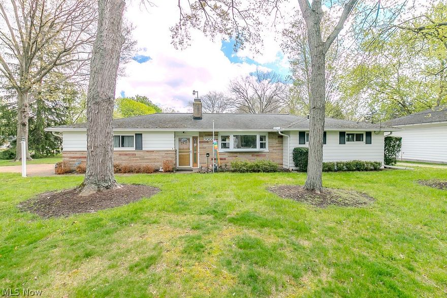 Calling all car enthusiasts and garage lovers! Welcome home to this well-maintained 3 bedroom, 2.5 bath ranch on a corner lot offering the perfect blend of space, functionality, and versatility in the heart of Mentor.  With 1,524 sq ft of above-grade living space plus an additional 750 sqft of lower-level space, there’s room for everyone to spread out and enjoy.

The main level features a comfortable layout with a spacious living room, dining area, and eat-in kitchen with all appliances. Downstairs, the partially finished lower level provides excellent bonus space, ideal for a recreation room, home office, play room or additional living area.

Step outside to enjoy the patio with awning, perfect for relaxing or entertaining, along with a second paved driveway leading to a 768 sqft Outbuilding—offering incredible flexibility for storage, hobbies, or extra parking. In addition to the additional outbuilding/garage,  the home also includes a 2-car attached garage.

Don’t miss your chance to own this versatile ranch with ample space inside and out!