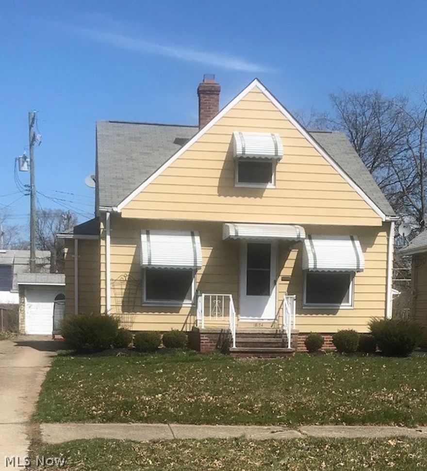 Don't miss your opportunity to own this 3 bedroom Cape Cod home with central air and also offers an updated electrical box, newer hot water tank, hardwood floors through out and has been freshly painted. The second floor has recently been updated with drywall.