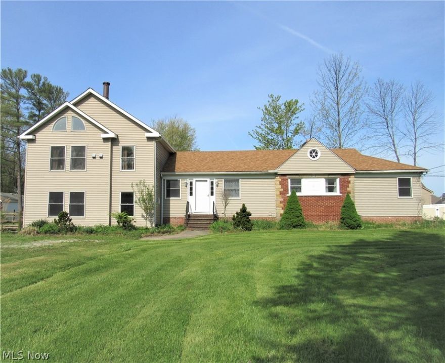 Be first or be sorry! Five bedroom, two and a half bathroom Contemporary with almost 2500 sqft! Pride of ownership! Eat in kitchen with tile flooring, granite look-alike countertops and tile backsplash. Living room has pocket doors, gas log fireplace and door leading to the deck. Formal dining room has built-in china cabinet and door leading to the backyard. Owner bedroom has fireplace, built-in cedar chest and window seats. Updated main bath with tile floor and tub surround. Second full bath has jetted tub and his & her sinks. Sun room off garage with tile flooring and baseboard heating. Huge loft with four skylights would make cool home office or playroom. Basement has fireplace and space for a rec room, there is a door that leads to the outside which could easily be converted to a walk out basement. Pull down steps to attic. Unique, one of a kind home. Easy to show! Kitchen 2021. Roof 2020. Garage, hot water tank 2007. Updated electrical panel. Some windows updated.  Immediate posse