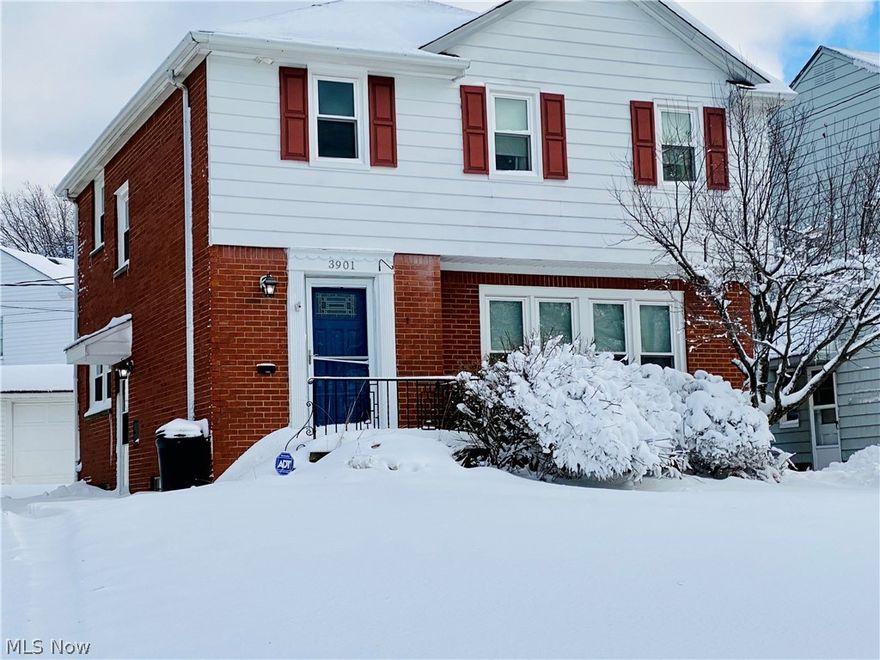 Welcome to 3901 Washington, this updated, move in ready colonial boasting over 2000sqft of living space. The eat-in kitchen has all stainless steel appliances replaced in 2019 and flows into living room and dining room with original hardwood floors. Off of the dining room is a bonus room perfect for a first floor office, library or extra living room. Upstairs there are three bedrooms, including a large master with double closets, a cedar closet, and a newly renovated full bathroom. The basement is partially finished providing a large rec room and laundry room with an additional large storage/utility room as well. All new top of the line Window Nation windows throughout installed in 2018 with a lifetime transferrable warranty. In the backyard there is hand laid brick paver courtyard. Schedule your private showing today!