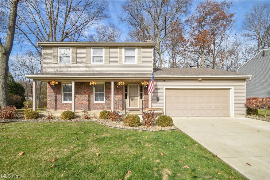 Welcome home to a beautiful 3 bedroom house with a gorgeous park right in the back yard. This charming home boasts a newer roof 2016, concrete driveway 2018, spacious deck 2017 located right off the family room to enjoy the serene surroundings.  Newer interior features include all updated flooring in 2018 & 2019, new carpet in 2020, main bathroom remodeled in 2018, 2 half baths have been updated, stainless appliances included and they are all newer, washer and dryer and so much more to make you feel right at home. Whole house fan with an insulated attic box, gas heater in the attached garage and air ducts cleaned in 2021. Meticulously maintained, this home is waiting for a new owner to make this their address.