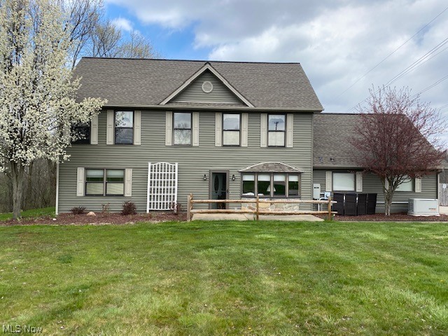 Ready for your Country experience with room to play and relax away from the hustle of the busy streets and noise? Here is the one for you! Come see this 4 bedroom, 3 1/2 bath Colonial with a beautiful view of nature right in your own yard! Everything is ready for you to move right in, very well-maintained home, and the property is ready entertaining or your ideas of fun. Even the large, detached Garage in the backyard has been updated to accommodate your toys and tools! Do You have pets or little ones to run around...what a great space for them as well! The extra-large Pergola invitingly sits outside of the French doors just outside of the two-story Great room. There is also a covered patio for even more enjoyment off the mud room. Convenient half bath in the garage, (not lower level) No power, no problem... the newer Generec generator will have you covered; the warranty is transferable to new owner. The updates are too numerous to list so make your appointment today!
More pictures