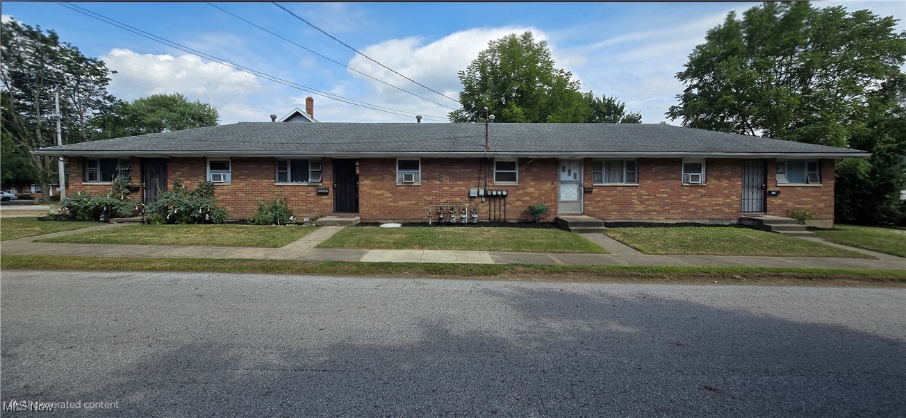 Excellent investment opportunity! This well-maintained, fully occupied 4-unit brick ranch is truly turn-key. Each unit offers 1,344 total square feet—featuring 672 square feet of living space with 2 bedrooms and 1 bathroom, plus individual 672-square-foot basements with in-unit washers and dryers. All utilities are separately metered, and tenants pay their own gas and electric. Three of the four units have been tastefully renovated with updated kitchens and bathrooms, vinyl flooring, modern fixtures, and fresh paint. The fourth unit is home to a 27-year tenant who prefers the original charm just as it is. Major systems have been professionally upgraded, including extensive plumbing, electrical, and gas line work. Additional improvements include many newer appliances, numerous replaced windows, an excellent-condition roof, and well-maintained gutters and downspouts. The basements have also been waterproofed for added peace of mind. Tenants enjoy off-street parking and a convenient location near highways, shopping, dining, and Portage Lakes. With happy long-term tenants and a strong rental history, this property is a rock-solid addition to any investment portfolio.