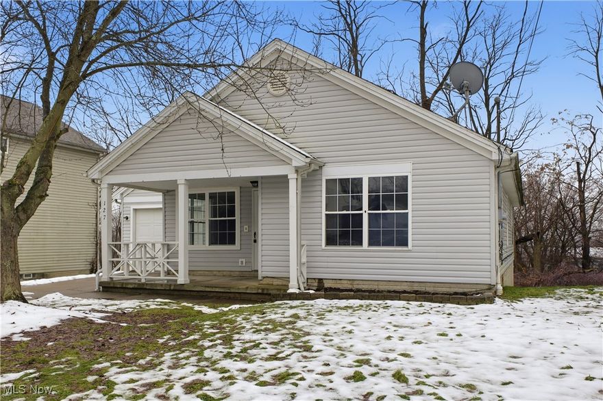 Start the New Year in a new home with this move-in ready 1 floor  ranch offering 4 bedrooms and 1.5 baths and is designed for easy, comfortable living. Step from the covered front porch into the spacious great room, with a combined living and dining area, finished with brand new LVT flooring has a freshly painted interior.  The kitchen continues the same flooring and had brand new cabinetry, new countertops, and a new ceramic backsplash, plus all new appliances including a stove, refrigerator, and dishwasher, so you can ring in 2026 without a to do list. A first floor laundry with utility tub and storage closet adds everyday convenience. Both bathrooms feature new toilets and sinks, and the full bath includes a tub/ shower combo. A brand new furnace brings peace of mind, while the 1 car attached garage provides parking and extra storage, making this the perfect place to turn New Year’s resolutions into a real estate reality. Call Today!