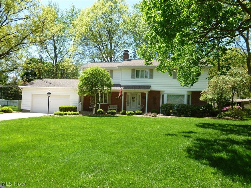 Over 2400 sq. ft. custom quality built Colonial in country Club area. Many updates in this spacious 4 bedroom, 2.5 bath home, double closets in most bedrooms. beautiful family room w/gas fireplace, huge living room, dining room, updated kitchen w/all appliances. Finished rec room w/pool table, laundry room w/washer & dryer. Lots of cupboards. Sun room w/ceramic floor & fan that leads to deck. 2.5 car garage,  Home Warranty & so much more.