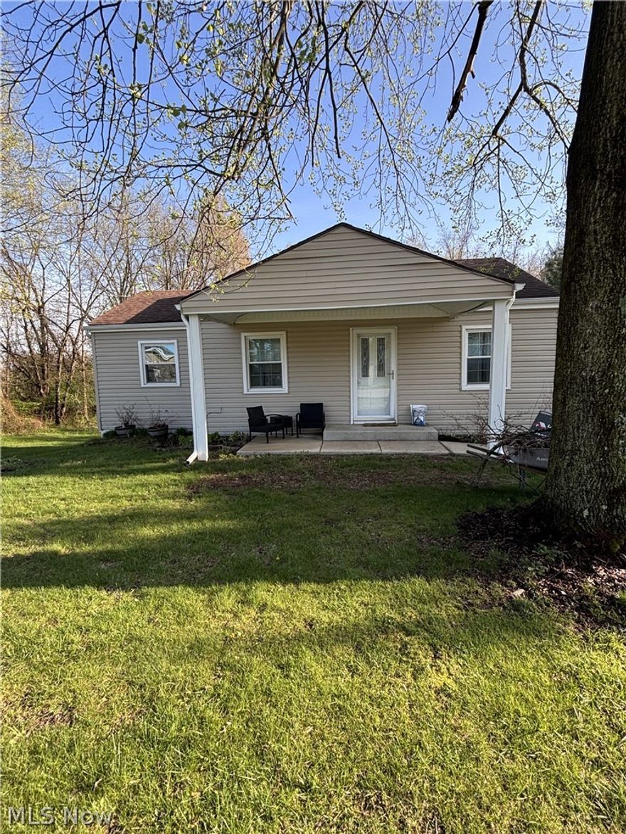 Welcome to 880 E. Caston Rd, located in the heart of Green OH. This charming 3-2 bedroom, 2 full bath sits on just over half an acre of land. The main level offers 852 sqft of living space featuring a living room with attached dining area, kitchen with updated appliances, full bath, master bedroom also attached to the bath, and a small room which can be used as a bedroom or office. The lower level walk out features a laundry room, open living area, full bath, utility closet, walk in closet, and a spacious second bedroom. Don't miss your opportunity to own this well-maintained home in a desirable location! Recent Updates: Septic System - 2019 Gutters - 2024 Fridge, dishwasher, microwave, range - 2022 Washer and Dryer - 2025 This is being listed in as is condition.
