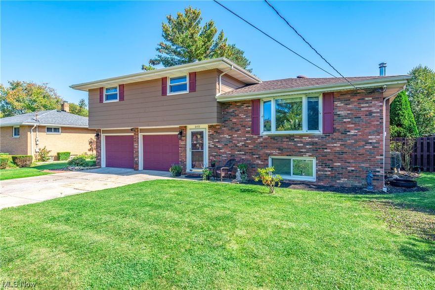 Great family home offers large Living room with Bay window for lots of light, Formal dining room features sliding door to back yard and is opened into large Kitchen, Four good size bedrooms, 2 Full baths and great lower level Family room. Back yard is private and offers a large shed with electric, pond and be refurbished easily, Attached 2 car garage with H&C water, wood burner and work area. One year peace of mind home warranty included.