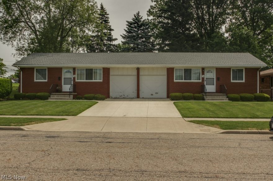 Have you been looking for an all brick Duplex, 2 bedroom 1 bath (on each side), that has the major mechanicals and costly updates completed and is ready to move yourself into one side and rent the other? 
Are you an investor that wants a property meticulously cared for and ready to rent?
This is the multifamily you have been looking for! 
The Furnaces and Central air were updated in 2008. A new concrete driveway was poured in 2012. The windows and front doors were replaced in 2013. The Roof was replaced in 2014. There were new hot water tanks installed in 2013 and 2015, and last but not least the carpet in the family room and hallway was replaced on one side in June of 2015. This Duplex has been meticulously maintained and is ready to return your investment!