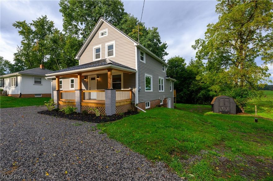 WOW!  Check out this amazing home which has been meticulously renovated from top to bottom in the ever-charming Damascus!  Prepare to be wowed as you enter from the gorgeous new covered front porch.  First, you'll find yourself in the spacious living room, perfect for entertaining guests or even just a night in watching flicks!  Just beyond that you'll be amazed by the large formal dining, a perfect spot for those family get-togethers!  Next, you'll enter the expansive and open kitchen, beautifully renovated with amazing attention to detail.  Also on the main level, you will find your spacious master bedroom with a lovely attached master bath!  Upstairs you have an additional 3 bedrooms and yet another beautifully redone and large full bath!  This home isn't done yet; it also has brand new siding, gutters/downspout systems, windows, water tank, roof, and has just been connected to the city sewer!  Furnace is 2017 as well; talk about peace of mind!  Out back you will see a lovely brand