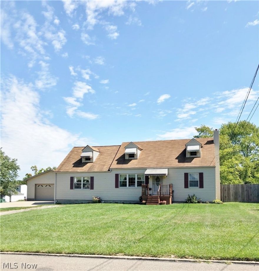 You found it! Open Concept Kitchen and Family Room, paired with 5 Bedrooms and a spotless 6 car garage in a lovely, well kept home in the heart of Austintown.  This home is deceptive from the front, you'll never believe how much huge living space is here with storage and closets galore.
Wonderful, thoughtfully laid out kitchen is large, but has everything handy for the chef. Double glass doors open to the backyard, a patio, above ground pool and swing. The extra spacious Dining Room could easily hold a 8 place table if you like to entertain. The well-lit Living Room and Family Room are connected by an insulated glass door that let 2 groups enjoy activities in these adjoining rooms without bothering each other with noise. There are plenty of bedrooms for guests, 2 home offices, a childrens study room or library, your imagination and personal requirements can choose. The  6 car garage has been used for working on cars and it is so clean you will appreciate how much the owner cared for it, you can also rent out the storage space for extra money if you can't fill it up. The kitchen/Family Room addition has a full 12 course block basement under it which could be finished for anything you would like - perhaps an exercise room? Come see this amazing house today!