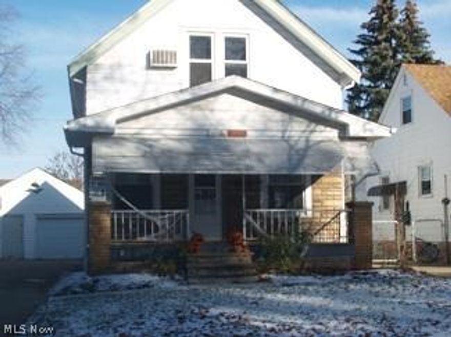 Great investment property!!! This home is located in a great community convenient to shopping restaurants and downtown Cleveland. The kitchen has new cabinets there are new hardwood floors with plenty of updates. Also, there is a deck and a fenced in backyard.