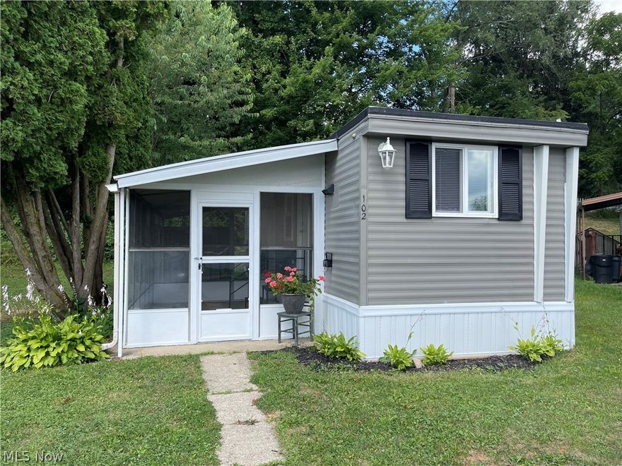 Don't overlook this great opportunity to own a nice home that will provide a comfortable place to live and keep your costs down in a quiet neigborhood. Everything has bee updated starting at the kitchen with newer appliances. Great looking hardwood floors, along with a nice built in cabinets and counter top for additional storage and staging. Nice barn door slider in the bedroom. Outside you have the benefit of a screened in porch as well as additional porch space behind that, to provide additional privacy.