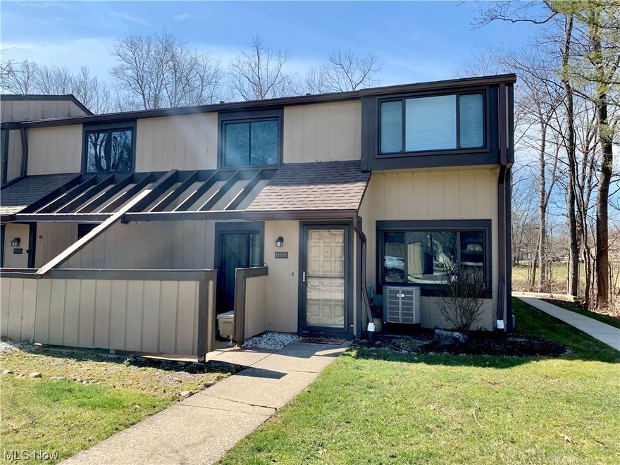 Nicely updated condo in sought after Harbour Lights now available! Notice the curb appeal as you approach your ground floor, private entrance. You enter into the large family/dining combo room w laminate flooring, wide baseboards, trendy chandelier and open concept to the kitchen. Kitchen has white, shaker, soft close cabinets, granite countertops, stainless steel appliances, coffee bar AND peninsula w pendant lighting - SO VERY NICE! You can exit thru the slider onto the semi-enclosed patio which has newer siding & new electric. The other side of the kitchen goes into the laundry area with utilities and access to your fully updated half bath. Upstairs you will find 2 spacious bedrooms. One bedroom has two double closets with tons of storage and organizer system. The other bedroom has a walk in closet and built in vanity area - sweet! Both bedrooms share one full bath with new surround tile, ceramic flooring, new storage vanity and updated lighting. Kitchen appliances stay. Detached ga