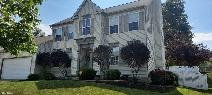 Welcome Home to this beautifully landscaped, decorated, and well maintained Colonial!  Whether it’s Winter, Spring, Summer or Fall, you’ll love to entertain or host your family Holiday’s in this fully fenced backyard with stamped concrete patio, or in the finished basement that boasts a recreation/game area, a media/entertainment area, and wet bar area, complete with fridge and kegerator! Hand-scraped Bamboo floors throughout most of the main & upper floors.  Eat-in Kitchen has stainless appliances, granite countertops (2020), pantry and breakfast bar.  Great Room has wood-burning fireplace with gas starter. Vaulted master with soaking tub, tiled shower & walk-in closet.  Furnace & A/C(2017), Water tank(2021).  2 car garage with extra storage/work area. If you like the outdoors, there are Future Plans to connect walking trails from Plum Creek Park through to Brunswick Lake. Convenient Location, close to everything!