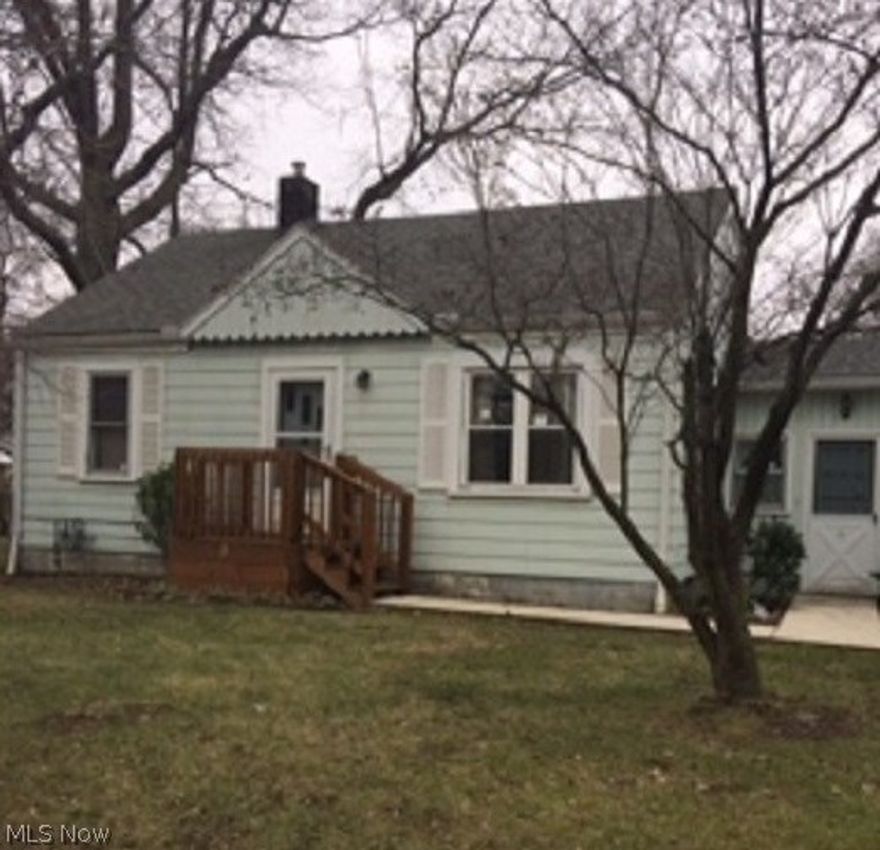 This 3 BR and 1 Bath home has attached garage, full basement, fenced in yard on corner lot with Central air and close to Beach, all amenities and Ashtabula Kent State Branch College.