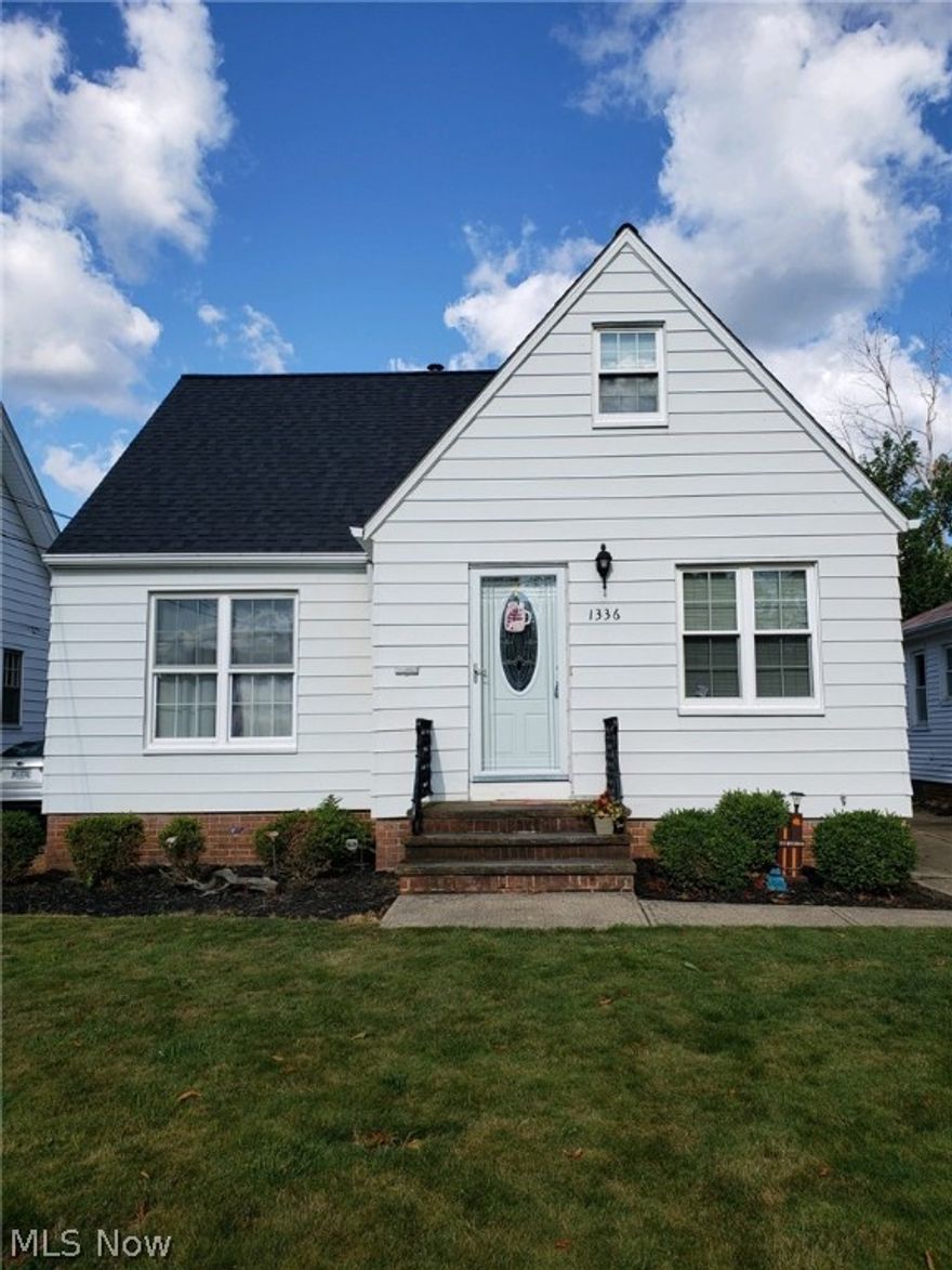 Welcome Home!  This freshly painted, recently updated 3 bedroom, 2 full bathroom home is located in a sought after neighborhood!  The owner has shown true pride in the home with updates such as:  NEW Roof, NEW C/A, NEW H2O, and a beautifully updated first floor bathroom.  The street that your home is on...is not a cut-through from Ridgebury to Mayfield Road....very desirable!!!!  Close to all of your shopping needs!  Mixture of hardwood flooring and newer carpet throughout...microwave, dishwasher, W/D stay!  Finished basement with new carpet and vented glass block windows.  
Completely fenced in backyard with a wood deck.  There is access to the deck from the house.  Hurry.....won't last!!!