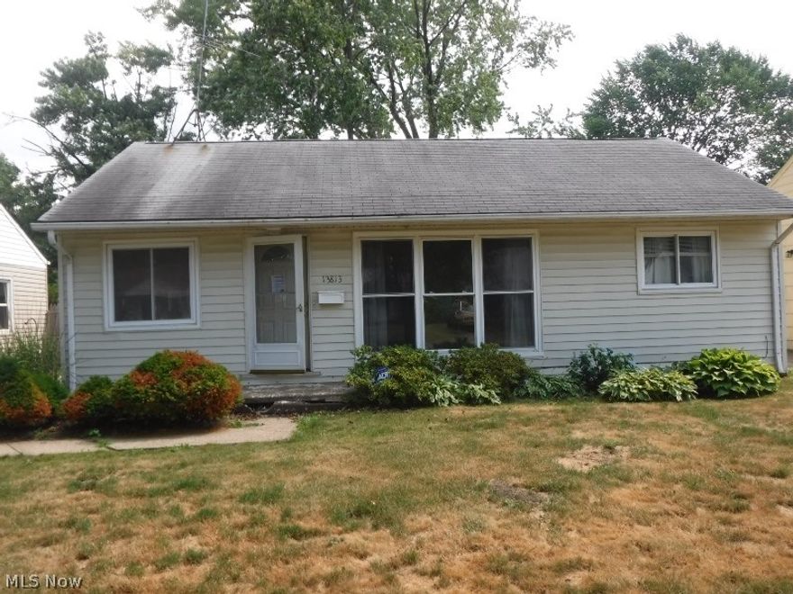 Just move in! Great 3 bedroom ranch with beautiful hardwood floors throughout. Lots of natural light in each room, updated Colors, spacious tiled utility room, partially fenced in back yard and much more! . Detached garage and plenty of parking in driveway or on street. Access to 71 and 90 less than 10 minutes away, to 480 a little longer. New elementary and middle school less than 10 minutes away. This 907 square foot house sits on a 6,250 square foot lot. This property was built in 1952. This is a Fannie Mae HomePath Property.