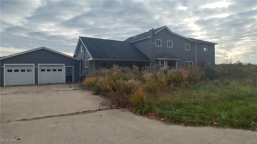 If you like big projects, this one is for you! Located a skip away from Ashtabula County's Brant's Apple Orchard, awaits a great opportunity to own a  massive 7BD and 3 Ba home that sits on roughly 8 1/2 acres! This property needs some TLC but with the right investor or family, it can be restored to it's glory days.