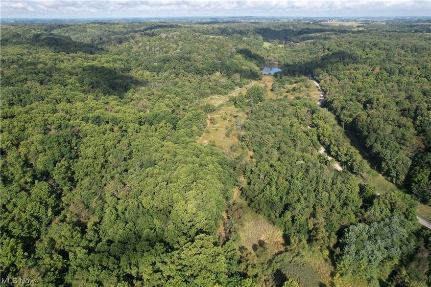 Auction Ending Wednesday, October 18th, 2023 at 6:00 PM. Parcel 5: 138.9 Acres. Mostly Wooded with Stream. Access via 50’ Shared Access Easement. Nestled in the verdant landscapes of Eastern Muskingum County, a breathtaking expanse of 675 acres awaits its new steward. This wilderness retreat, sharing over two miles of its boundary with the renowned Wilds conservation park, offers an invitation to serenity and untouched nature. A network of trails seamlessly weaves through the property, ensuring convenient access to its every nook and cranny, from the streams to the ponds, and from the wooded stretches to the marshy areas of the land. Amongst its many treasures, the property boasts of a substantial amount of mature timber, from Walnut groves to Oak and Popular stands. A property flanking The Wilds is a rarity, making this a once-in-a-lifetime opportunity. Beyond its scenic beauty, it stands as a prime hunting ground, home to a robust deer population, promising unparalleled recreation for enthusiasts. As this property goes under the gavel, it is divided into nine distinct parcels, available individually or in combinations, promising versatility to suit varying desires and dreams. A rare opportunity beckons, offering a slice of wilderness that's both wild and wonderfully accessible.