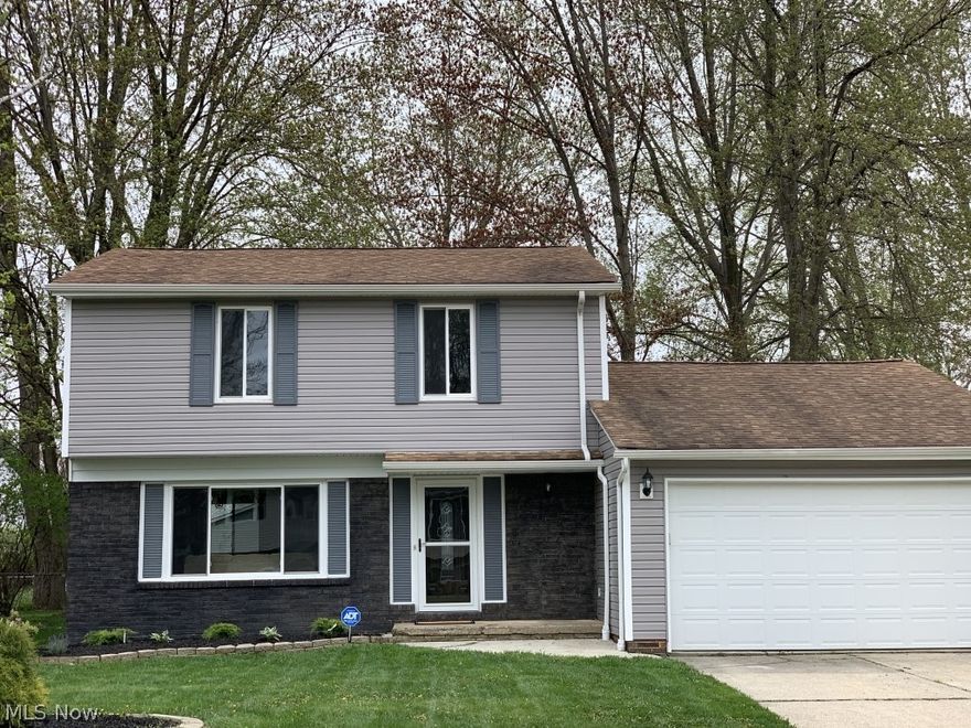 Beautifully redone Colonial with 3 bedrooms and 2 and a half baths in the Desirable Surfside Neighborhood. Close to Schools, Parks and Lake Erie. Updated Kitchen w/island seating and attached dining room, includes brand new Stainless Steel Appliances, pantry and Granite Counter Tops. Large family room off the kitchen and large living room with a gas fireplace, luxury vinyl plank flooring throughout most of the first floor. Oversized Master Bedroom. Updated Double sink vanity on second level. Finished basement with included washer and dryer for laundry and large full bath. All new carpeting throughout.  Finished basement and fenced in yard. Repairs already done, DON'T MISS THIS OPPORTUNITY!!