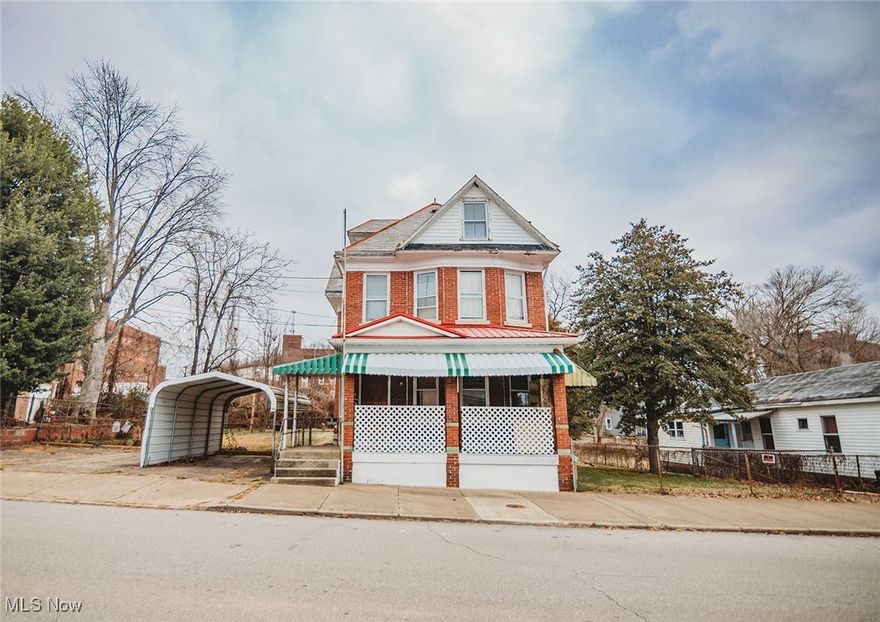Rare opportunity to own a historic former railroad bunkhouse with strong income-producing or redevelopment potential. Offering approximately 2,125 square feet, this property features a flexible layout with multiple living areas, two kitchens (one partial), six bedrooms, and 2.5 baths, with the ability to convert the third-floor half bath back into a full bath.

Situated on a total of three lots, the property also includes a carport and ample outdoor space for parking or future expansion. Ideal for multi-unit rental conversion, short-term rental, office space, or mixed-use development. With its unique history, size, and layout, this property presents a standout opportunity for investors seeking something truly distinctive. Property is being sold AS IS.