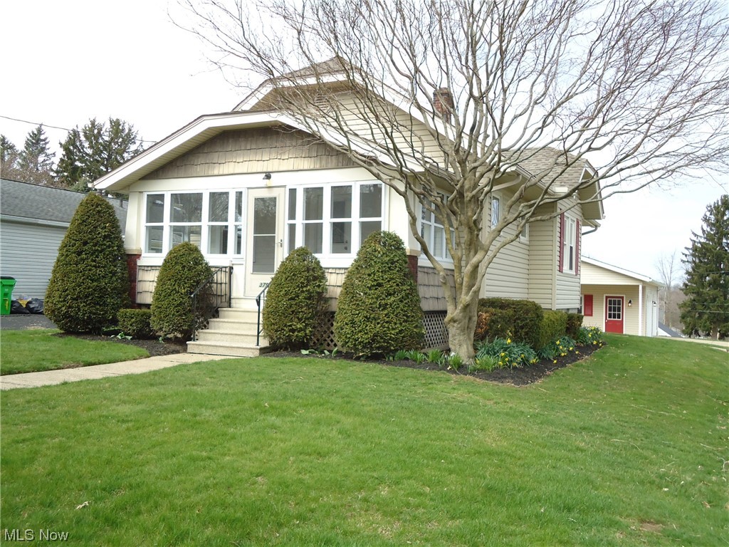 Like new but better! You rarely see a home with these quality features and they are all brand new! Complete renovation from the studs out. The Kitchen showcases new cabinets, quartz countertops, subway tile backsplash & stainless steel appliances. New Bathroom... New Electric service (wiring too) ,.& lighting fixtures, New Flooring (LVT & Carpet),..New interior (6 panel ) and exterior Doors , ...New Drywall ,Ductwork Plumbing (supply lines and waste lines) & Gas lines throuhgout.....New HVAC systems.....Freshly painted neutral decor. Comfy, 3 season porch ......The lower level is freshly painted and features glass block windows and a tiled stand up shower & washer / dryer.
The attractive exterior features newer vinyl siding , windows, and dimensional roof. Landscaped beds and yard. The oversized 2+ car garage with covered patio is ideal for extra storage of bikes, lawn equipment etc. Convenient location near shopping, hospital and more.
Call today for your private sh