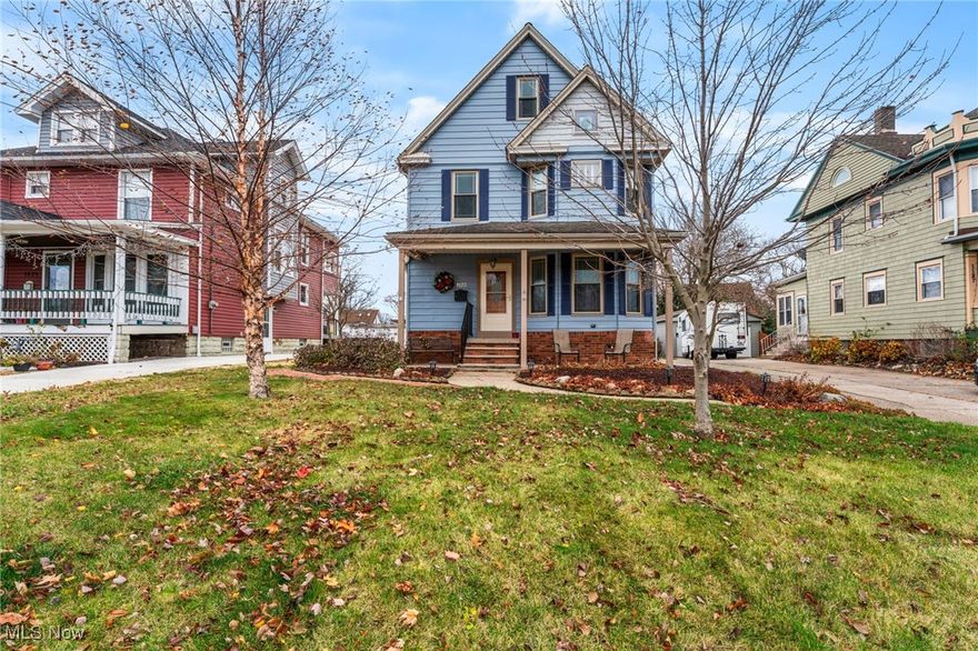 Welcome to 1123 W 6th St, Lorain, OH 44052!
This spacious 4-bedroom, 3-full-bath Colonial offers the perfect blend of classic charm and modern updates, all just minutes from marinas, beaches, downtown restaurants, and local stores. Inside, you’ll find a thoughtfully updated home featuring a brand-new kitchen with quartz countertops and updated cabinetry, a new first-floor full bathroom, a new second-floor ceramic tiled shower and tub, new windows, and fresh paint on both the interior and exterior of the home. A new back porch with a roof provides a perfect space to relax or entertain, and having a full bath on each level adds incredible convenience.

The basement has been waterproofed and includes a battery backup sump pump for added peace of mind, and all appliances stay, making the home move-in ready. Outside, enjoy a spacious 2+ car garage equipped with a wood-burning stove for heat, along with a storage shed and a nicely sized yard.

This well-loved home is ready for its next chapter — schedule your showing today!