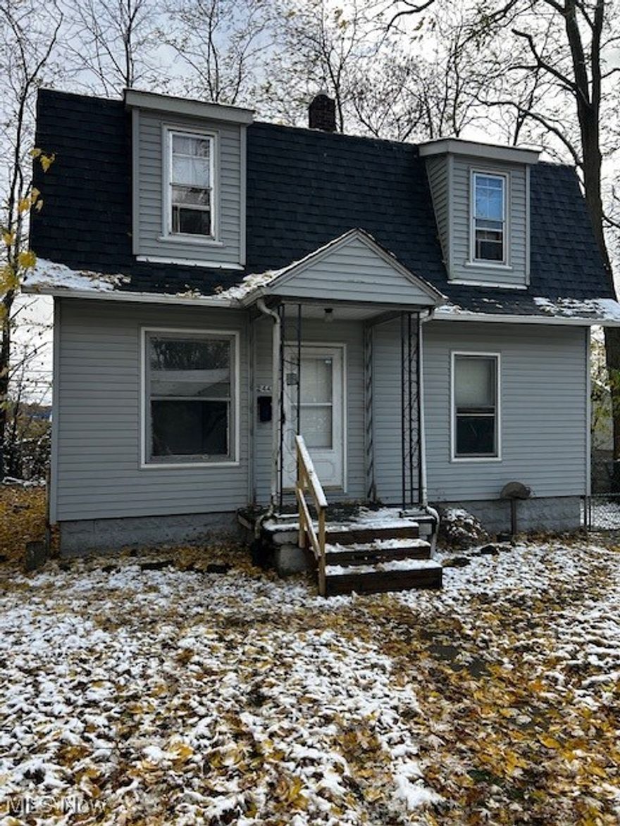 Great investment in Cuyahoga Falls. 2 houses on one parcel located in Cuyahoga Falls. The front property is a 2 bedroom, 1 bath slab home, with a new roof. The back property is a 3 bedroom, 1 bath home with a full basement. Each building has their separate utilities. The properties need some TLC, but a fantastic opportuity to had sweat equity and earn cash flow. The property is being sold as is.