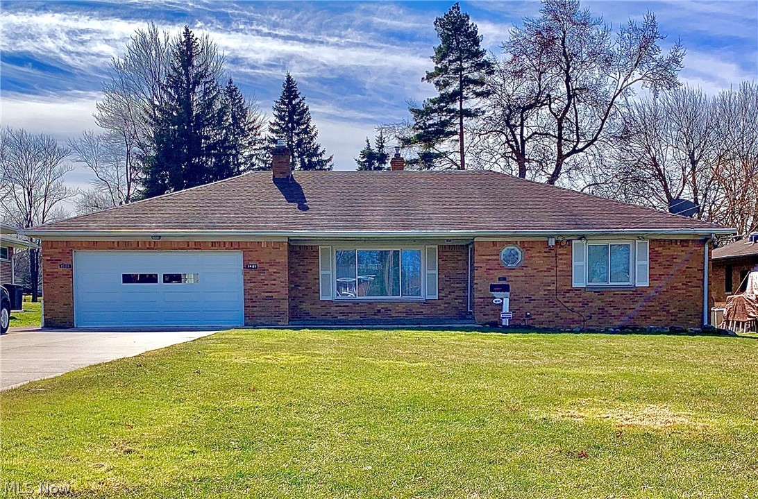 Pride of Ownership in this Lovely sought out ranch home on a dead end street. This Home offers an abundance amount of space with so much storage and endless possibilities. Large living and Dining Room with well kept hardwood floors and Built-inns. Living room also offers a wood-burning fireplace surrounded by brick with a wooden mantle. Nice large Eat in Kitchen, all appliances will stay. Three large bedrooms also with Hardwood floors, Master Bedroom offers double closets. Master Bath has a vaulted ceiling and sky-light to allow natural lighting. Finished Recreation room offers additional Living Space to allow for all of your entertaining needs. Basement has a secondary kitchen with a Stove/Oven, Refrigerator and Microwave that will remain and also has an additional wood-burning fireplace. Basement has glass block windows to add additional privacy and was waterproofed by Ohio State Waterproofing with a Transferrable Warranty for worry free living. Access the peaceful, tranquil,