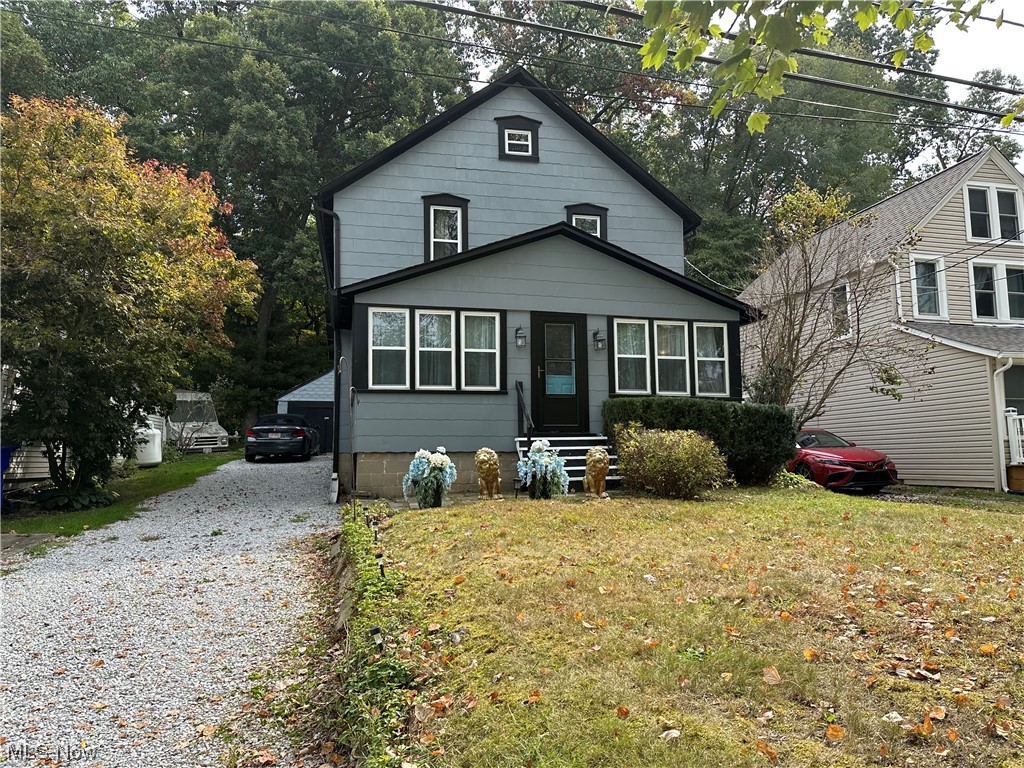 Super cute colonial on a great street in Brady Lake, and right across from the Brady Lake Park!! The home has had some recent upgrades, with one of them being a brand new furnace this year! Fully fenced to keep your kids or furbabies safe as well! The seller has also put in new appliances, floors, light fixtures throughout, and glass block windows. She has also recently repainted the upstairs. Not only does this home have 3 nice sized bedrooms, but the main bedroom has an enormous 10x9 walk in closet!