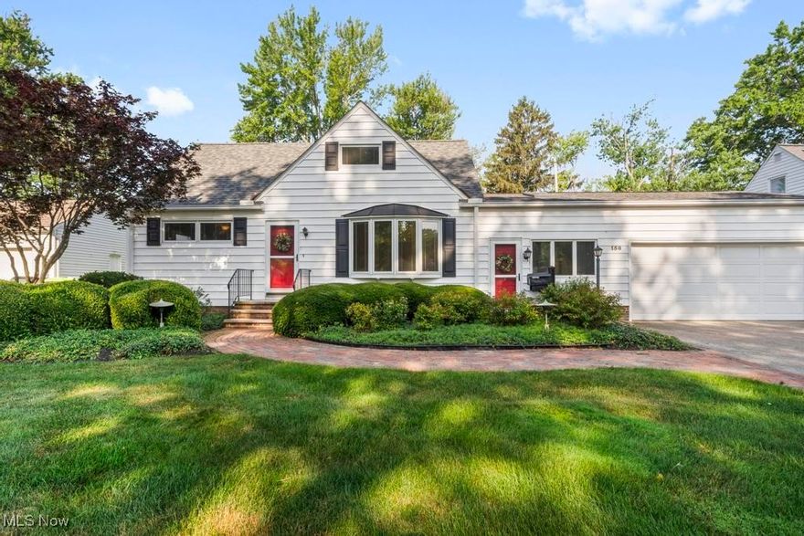 Welcome home to this charming and well-cared-for 3-bedroom, 2-bathroom bungalow in the heart of Avon Lake!

From the moment you arrive, you'll appreciate the beautifully landscaped yard, oversized driveway, & spacious 2-car garage providing plenty of room for guests, hobbies, or extra storage. The partially fenced backyard features a lovely paver patio that's just a few years old, offering a great space for outdoor entertaining or simply relaxing after a long day.

Step inside to a warm & welcoming living room with hardwood floors & natural light. The eat-in kitchen has lots of cabinetry & counter space, ideal for cooking & everyday living. Just off the kitchen, a converted breezeway offers extra flexible space that can serve as a cozy reading nook, home office, or playroom with built-in bookshelves that add a thoughtful touch.

Two bedrooms on the main level share a stylishly updated full bathroom with a new vanity, walk-in shower, & durable vinyl flooring. Upstairs, the spacious primary bedroom feels like your own private retreat, complete with several closets including a walk-in & a full bathroom with a tub/shower combo.

The basement provides excellent storage & potential to finish for additional living space as your needs grow.

This move-in-ready home offers comfort, charm, & a great location, don't wait to schedule your tour today!