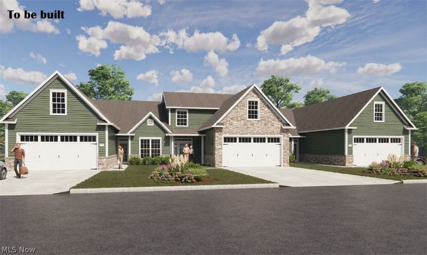 The Abbey plan is designed to maximize its 1707 sq. ft. of main floor living space. It has all of the features you would expect to find in an up to date floor plan. An open concept Great Room with fireplace and beamed ceiling and access to outdoor space, a traditional Dining Area and an open Kitchen. The Kitchen includes space for casual dining with a bay window and bar seating. The split bedroom plan provides for maximum privacy for the Master Suite and the Second/Guest Bedroom area. The Master Suite features a Private Bath with tiled shower and a walk-in closet. The Second Bedroom located off the foyer also features a walk-in closet and access to a second full bath. The Laundry Room adds additional storage space with a walk-in closet. Standard in the Abbey plan is a staircase located off the foyer accessing an upper level bonus area that can be finished if you choose.