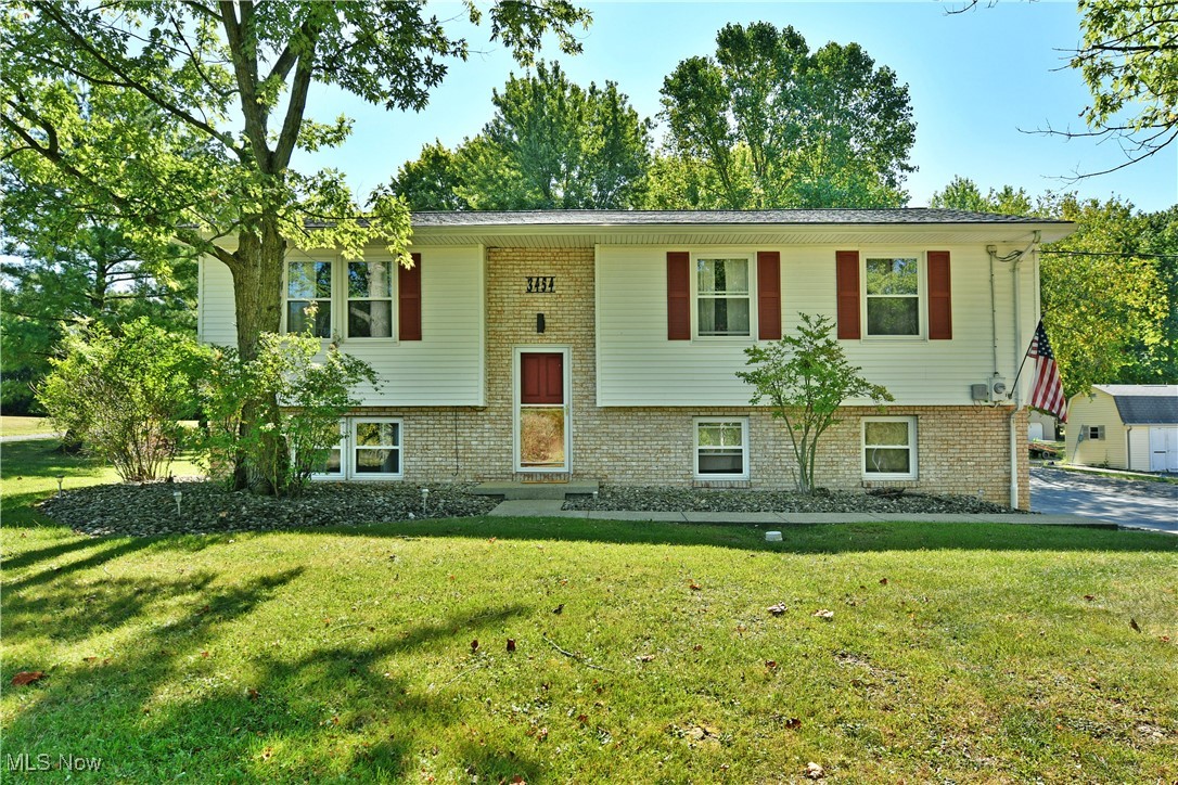 Put yourself just moments away from scenic, lakeside access as you explore the beautiful
parks and attractions associated with this stunning Cortland residence! Featuring stunning
updates from top to bottom and an impressively sized property, this showstopper should
be at the top of your wish list. The tree lined lot provides plenty of shady privacy that’s best
enjoyed from both the raised rear deck or one of the lower patio areas such as the firepit.
Handsome brick and stone trim lend to the curb appeal as you enter into the brightly lit
foyer. Up the staircase, the main floor begins with a carpeted living room and its tall
windows that introduce plenty of natural light. Around the corner, charming, casual dining
joins additional bar top seating found within the striking kitchen and its high contrast
design elements. Down the hall, a boldly colored full bath offers its elegant vanity and
smartly tiled shower. Three spacious bedrooms include the oversized master suite,
complete with its must-see full private bath and its tile and stone trimmed shower. Down
below, a finished family room offsets a fourth potential bedroom while laundry services
and utilities are found nearby! Call today for your private showing!