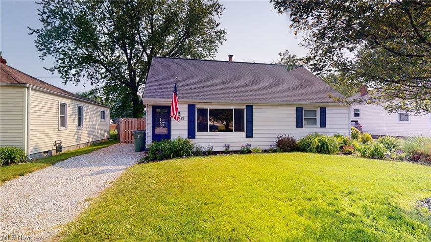 Welcome Home to 1001 Quentin Rd! This updated 4 bedroom bungalow has 2 bedrooms on the main floor, Laundry space and a spacious kitchen with an eat in area! Updated in 2022 complete with new luxury vinyl flooring, backsplash, updated cabinetry, countertops, new sink & dishwasher. Painted in neutral colors throughout - Light and bright living room space with a large picture window, head on upstairs to the 2 additional bedrooms with ample closet space - one bedroom carpeted and the other with new luxury vinyl flooring. Hall space that has potential to be an additional bedroom. Outside you will find a private fenced yard - New wood fence on both sides (2022) with a large pergola overlooking the yard space that creates the perfect outdoor space to entertain or to simply enjoy the outdoors. Welcome Home!