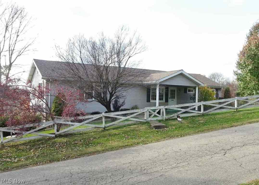 3 BR 2 bath ranch home on over half an acre. Main level family room off living room. Formal dining room w/ French doors leading to a small deck overlooking the back yard. Gently rolling yard w/ small shed. Small patio w/ inground pool.