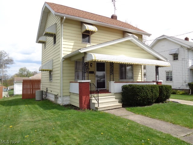 Charm has an address in Goodyear Heights and that address is 371 Malacca Ave. Akron, Ohio 44305!
Welcome to this lovely home featuring 3 bedrooms and an updated bath and kitchen. Other features include fresh paint and carpet throughout. Enjoy summer evenings on the front porch or the screened in patio. The yard is partially fenced and would be easy to complete.
Appliances stay including washer and dryer, dryer and microwave.