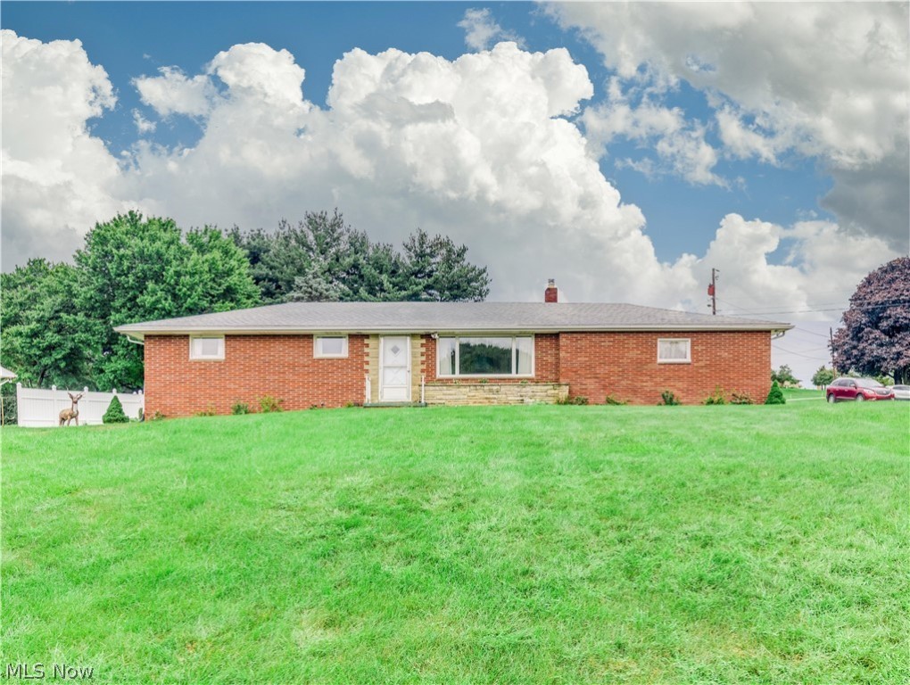 Fantastic Canton South Brick Ranch home on over a half acre has been lovingly cared for by the original owners for over 60 years! The living room has loads of natural light and leads you into a dining area and kitchen. There are three nice sized bedrooms and a large bath on the main floor. From the dining room sliding door you have access to a wonderful covered patio and the large backyard. The front half of the basement is finished and has been the staging area for many terrific family events and celebrations. On the utility side of the basement is an additional shower and sink, laundry area, workshop and closets to tuck away storage items. There is a second storage room as well. Updates include a new roof 2020, electrical panel 2021, water heater 2021, leaf guard spouting 2021, and AC/Furnace 2013.