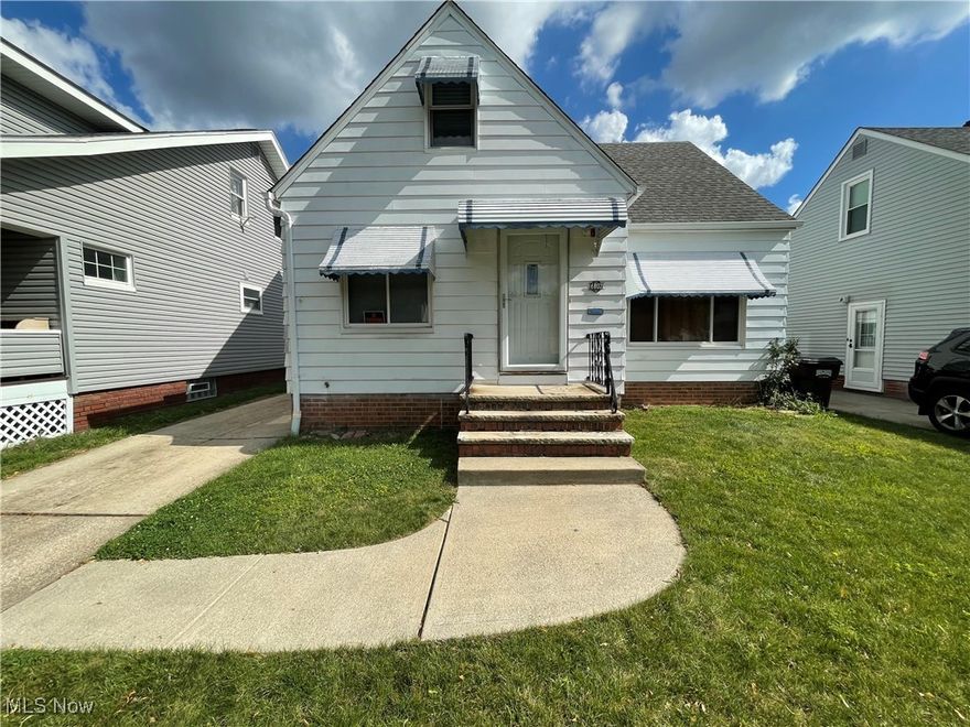 Welcome to this charming 3-bedroom Cape Cod, ideally located on a wonderful street in Parma. This home features 2 spacious first-floor bedrooms and a full bath upstairs, ensuring both comfort and convenience. The upstairs dormer bedroom includes a bonus alcove, perfect for a home office or an additional bedroom. The large kitchen boasts an eating area with appliances included, such as a stove, refrigerator, and dishwasher. The partially finished basement offers a bar area, along with a convenient shower, sink, and commode, plus extra storage on the unfinished side. Set on a beautiful lot, this property includes a two-car garage and a partially fenced yard, making it perfect for gatherings and outdoor activities. Don’t miss this fantastic opportunity in a sought-after neighborhood—schedule your viewing today!