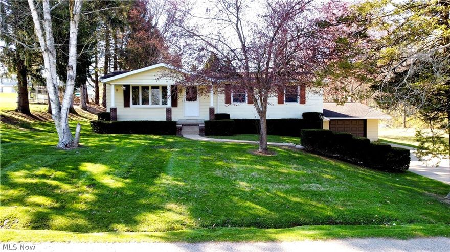 Looking for a large yard? Looking for garage space? Looking for a home you don't need to work on? Stop right here. This well kept homesets in a well established neighborhood minutes from all South Zanesville shopping. If your a commuter you are only 10 minutes from I-70. Look at the beautifully refinished hardwood floors walking in the front door into the large living room. The kitchen is full of wooden cabinetry and a wooden hutch. The main floor offers three bedrooms, a full bath with dual sinks, and a large add on to the owners suite to include a walk in closet, washer and dryer hook up, shower and sink. There is a nice stone patio right off the kitchen. The basement is massive and a prime area to finish for much more living space. You will still have room for up to 3 vehicles in all the attached garage space. The yard is big enough to enjoy with a large gathering while giving everyone a country feel. This home is ready to accept your viewing request right now.