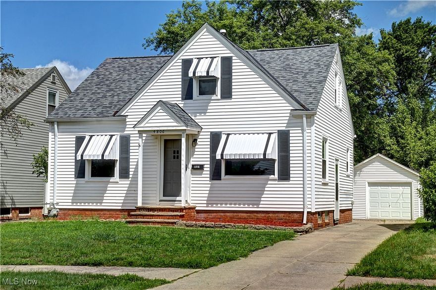 This is the house you have been waiting for. 3-bedroom cape cod bungalow located on a most charming street that ends straight into the Thoreau Park Elementary . Cute curb appeal. The inside has been completely redone. Including new windows and storm doors. Granite in the kitchen. You will love the new bath. New roof (complete tear off) Hardwood floors, lots of fresh paint, a partially finished basement, and room for storage. Fenced-in yard. All wrapped up with a home warranty. Immed occupancy available.