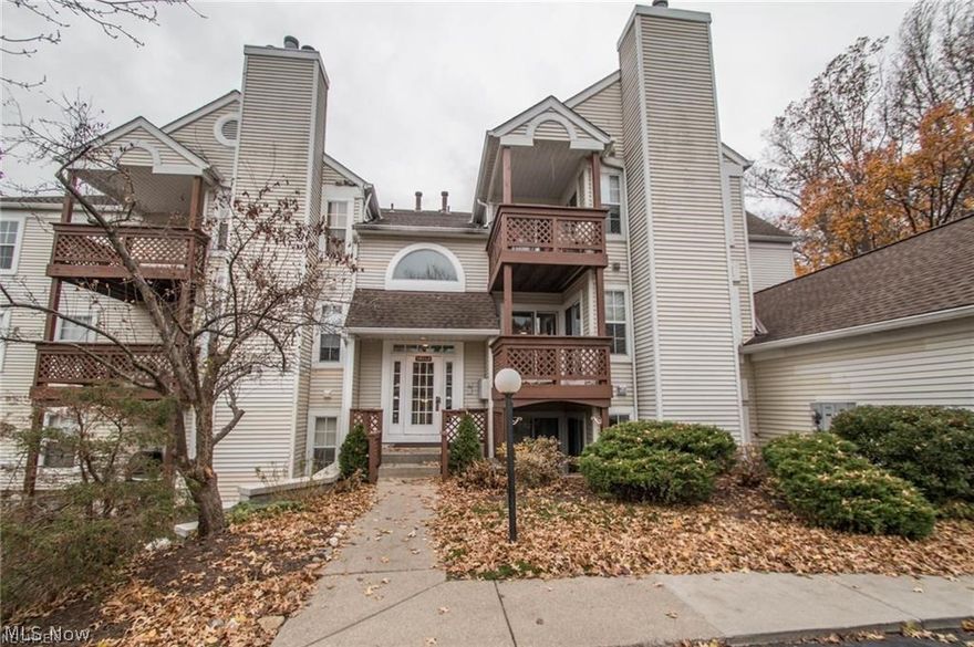 Condo living at it's best/in the heart of Westlake near all of the amenities of the city/Steps to The Prominade/Crocker Park/ minutes from access to I-90 (both East and West) and I-480 (both East and West) The Rec Center and Fitness Center is amazing! Unit is in excellent condition, garage w/door opener, in-suite laundry, private balcony, all appliances/ 2 bedroom + 2 FULL baths/ public transportation/ Unit is a ranch style located above the ground.  There are a few steps to access the unit.  It is above the below-ground unit of the first level/ Enjoy the lovely views from the private balcony accessed from the sliders in the living area.  Shop and compare! Outstanding value rental!