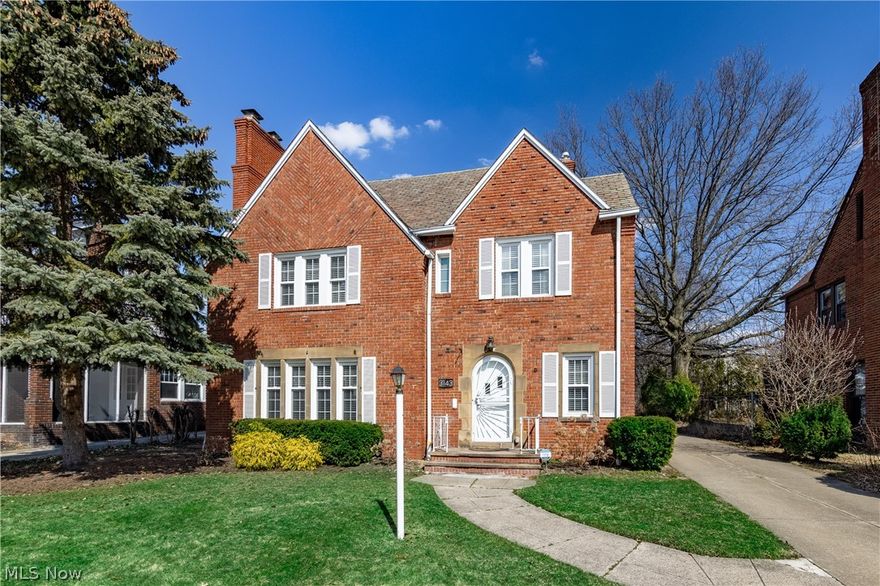 GORGEOUS, move-in ready, Brick Shaker Heights Colonial.