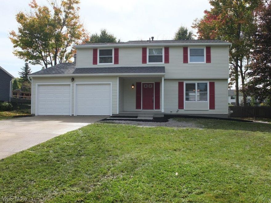 This is the one you have been looking for!! Fantastic, completely remodeled, 4 bedroom, 3.5 bath home in a wonderful neighborhood! This home has a brand new roof, new windows, new flooring throughout, all remodeled baths, stunning kitchen and so much more!! Good sized master suite with completely remodeled bathroom. The first floor has a nice size living room, formal dining room, remodeled powder room, family room and remodeled kitchen. This beautiful kitchen has new tile floors, stunning cabinets, granite countertops, tile backsplash, stainless steel appliances, and breakfast bar!! Finished lower level with full bathroom, recreation room, finished laundry room, and finished storage room that could also be fifth bedroom/hobby room/exercise room. An additional 524 square feet in the lower level! Fenced backyard with deck, storage shed and privacy! Homes like this don't come on the market very often...don't let this pass you by!!