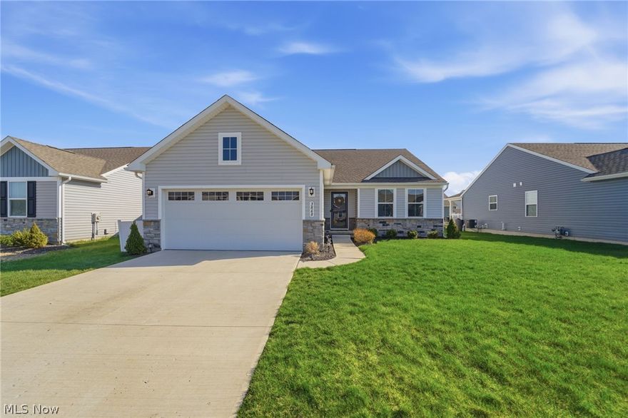 This 2022 ranch was significantly upgraded in 2024 to offer a perfect blend of style and utility. The main level shines with a fresh coat of paint throughout and a modern kitchen featuring new quartz countertops and a decorative tile backsplash.

The home’s footprint is enhanced by a newly finished half-basement, now a premier entertainment space complete with new LVP flooring, custom built-in wine racks, and an added full bathroom. Outside, the yard is now fully enclosed with a new vinyl fence for ultimate privacy. Ideally located near schools, parks and shopping, this updated gem is ready for you—schedule your tour today!