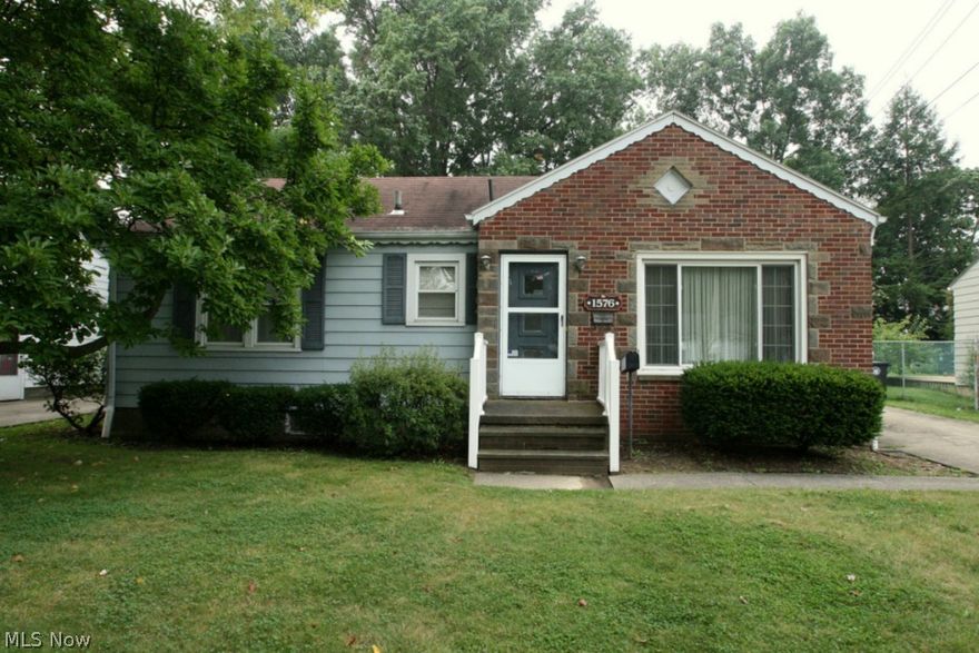 Lovely ranch with hardwood floors. Dining room and kitchen overlook large back yard and deck. Retractable awning installed 2013. Windows replaced mid 90's, basement waterproofed 2005. Air conditioning replaced 2005. Furnace and air conditioner serviced yearly under furnace agreement. Water tank replaced 2009. Master bedroom has 2 closets. Ceiling fans in dining room and both bedrooms. Lower level has 2 finished rooms and a full bath, a possible third bedroom in one of these finished rooms. Convenient to schools, bus, and shopping