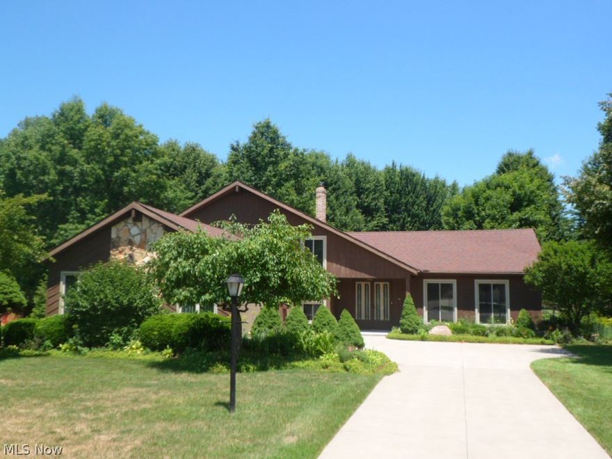 Four bedroom Split-Level located on a quiet street. Home has been freshly painted and new carpet throughout! Three bedrooms upstairs as well as an additional bedroom/office on lower level. Master bedroom with glamour bath.  Extremely large laundry room! Eat-in kitchen! Bar and family room on lower level. Private patio overlooking wooded back yard.