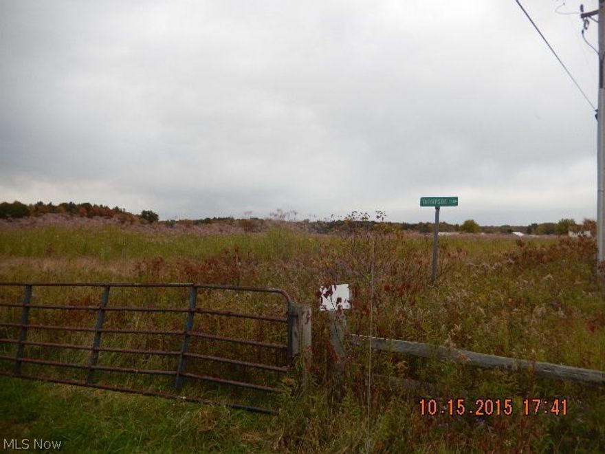 Beautiful 100-acre hunting property with woods, creeks and tillable acreage!  Store your ATV and hunting gear in the 14’ x 32’ storage barn (with loft, woodstove and electric).  A future homesite nestled into the woods has already been cleared, and is connected by an existing gravel driveway.  The homesite already has a 4” water well in place, plus there is a larger 8” water well in the field for watering crops / future orchard.  28 acres of tillable ground generates $50 /acre of income each year.  Individual lots could be split off of the North Richmond Road frontage (almost 1,100’) and sold separately.  The woods are comprised of a mix of young and mature timber…  lots of hickory and beech on the north, maple on the east, and a stand of large pine trees on the south.  There is a creek running diagonally through the middle of the woods which attracts lots of game.  This is a great hunting property within an easy 1-hour drive to Cleveland and its southern and eastern suburbs