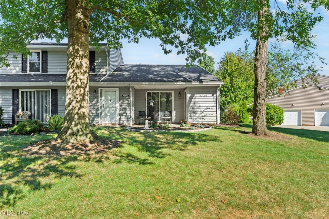 Welcome to this beautifully maintained ranch-style end unit condo, offering the perfect blend of comfort, convenience, and privacy. Nestled in a quiet, well-kept community, this spacious one-level home features an open concept layout, attached garage offering easy access and peace of mind with the garage door that was replaced in 2024. This community offers a tennis court, club house and the best part of it all, a no maintenance pool for those warm summer days! Whether you're downsizing, starting fresh, or simply craving the ease of single-level living, this end unit ranch condo is a rare find. Come see why it’s not just a home—it’s a lifestyle, today! Close to shopping, interstates, and parks! Call for your private showing before it's SOLD!