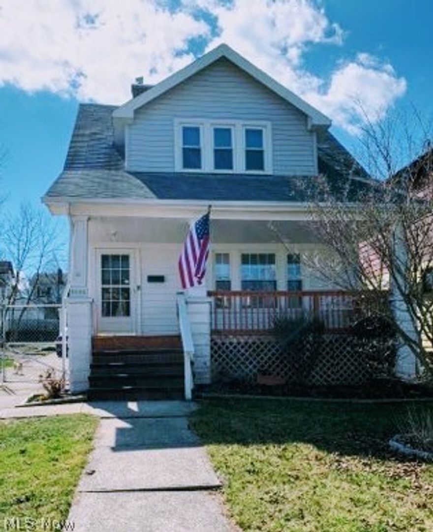 Well cared for family home with new hot water tank (August 2019), updated electric, roof (tune-up September 2019), updated bathroom, newer rear patio (2013) with new storm door, mostly newer windows (including front picture window), carpet in living room and dining room (2016).  It has a double lot (75 x 140) that is completely fenced with a new six-foot chain link fence extra parking space for guests or large family.  You don't have to worry about the kids wandering off-they have their very own enclosed playground right at home.  The front sittin' porch brand new from top to bottom.    All this plus a two-car garage and swing set for the kids.